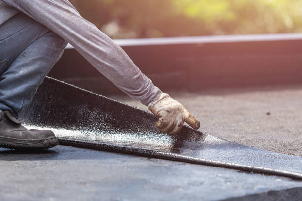 Professional Emergency Waterproofing technician working in Davidsonville, MD